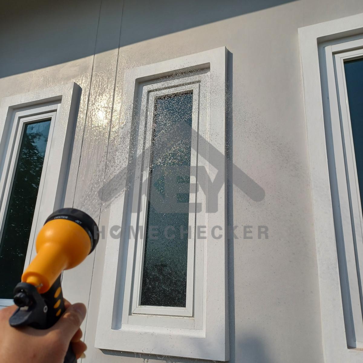 งานเทสน้ำ ประตูหน้าต่าง