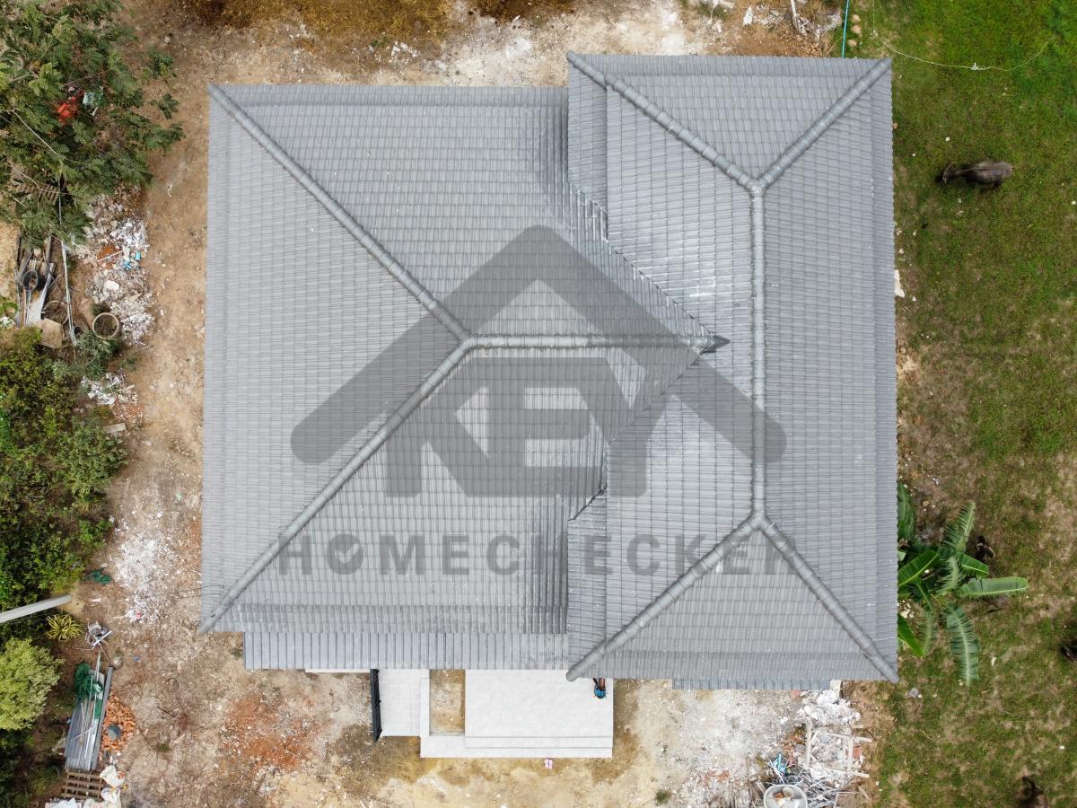 งานตรวจสอบหลังคา