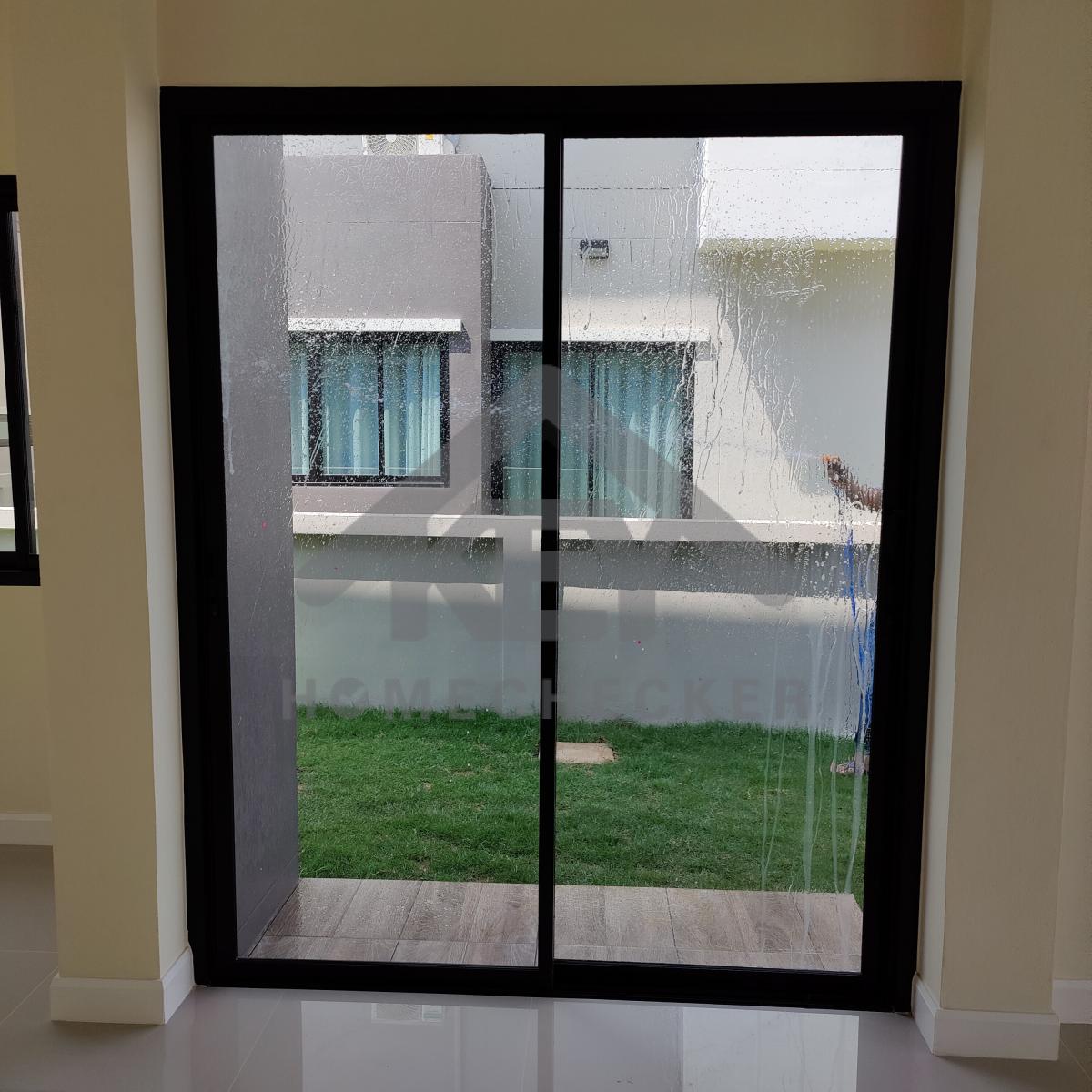 งานเทสน้ำ ประตูหน้าต่าง