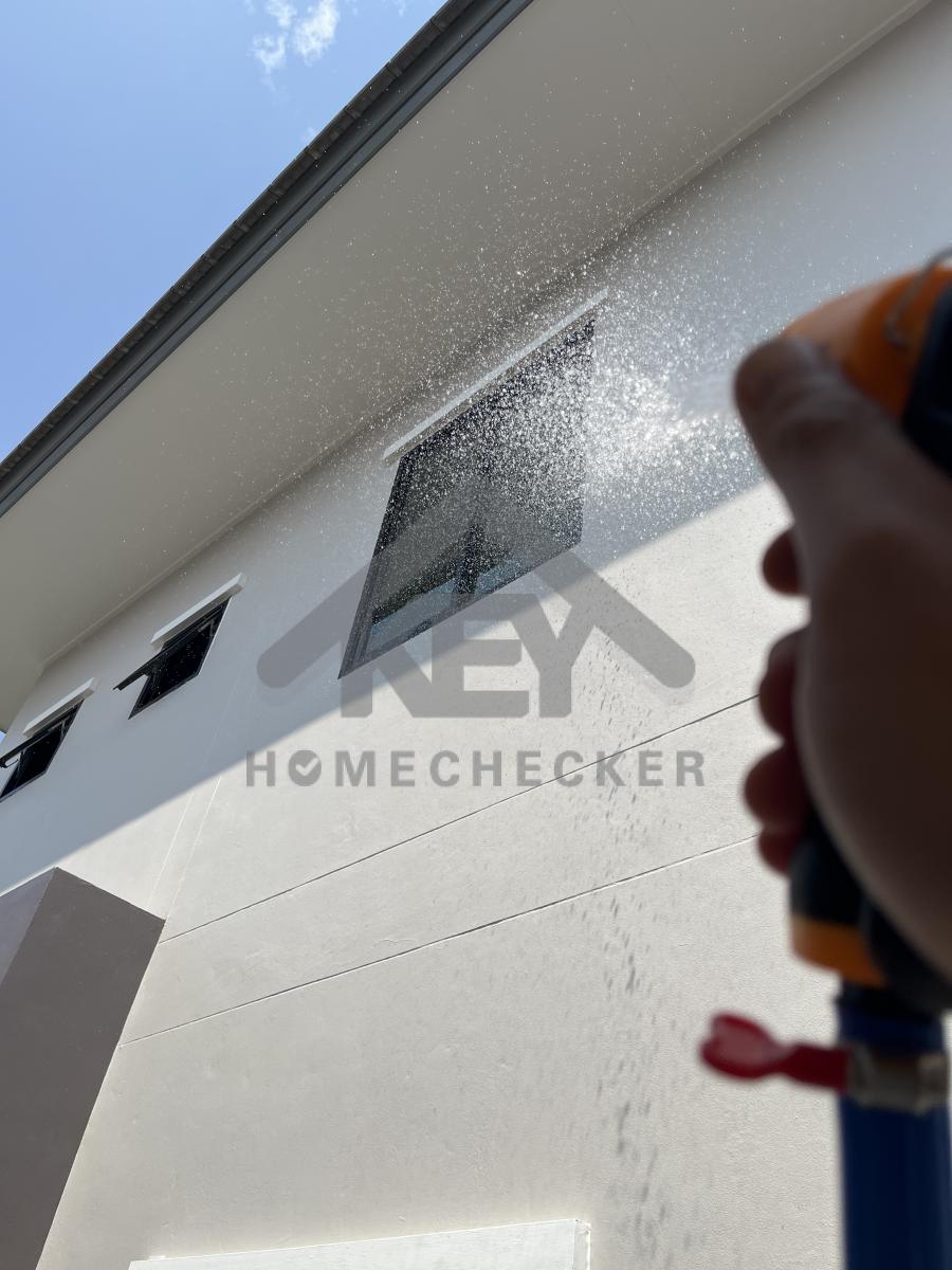 งานเทสน้ำ ประตูหน้าต่าง