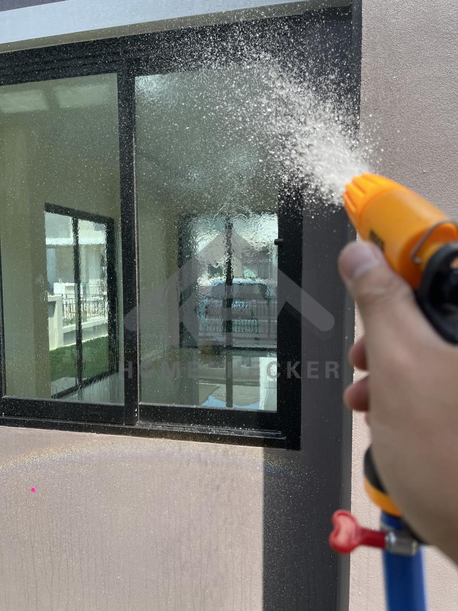 งานเทสน้ำ ประตูหน้าต่าง