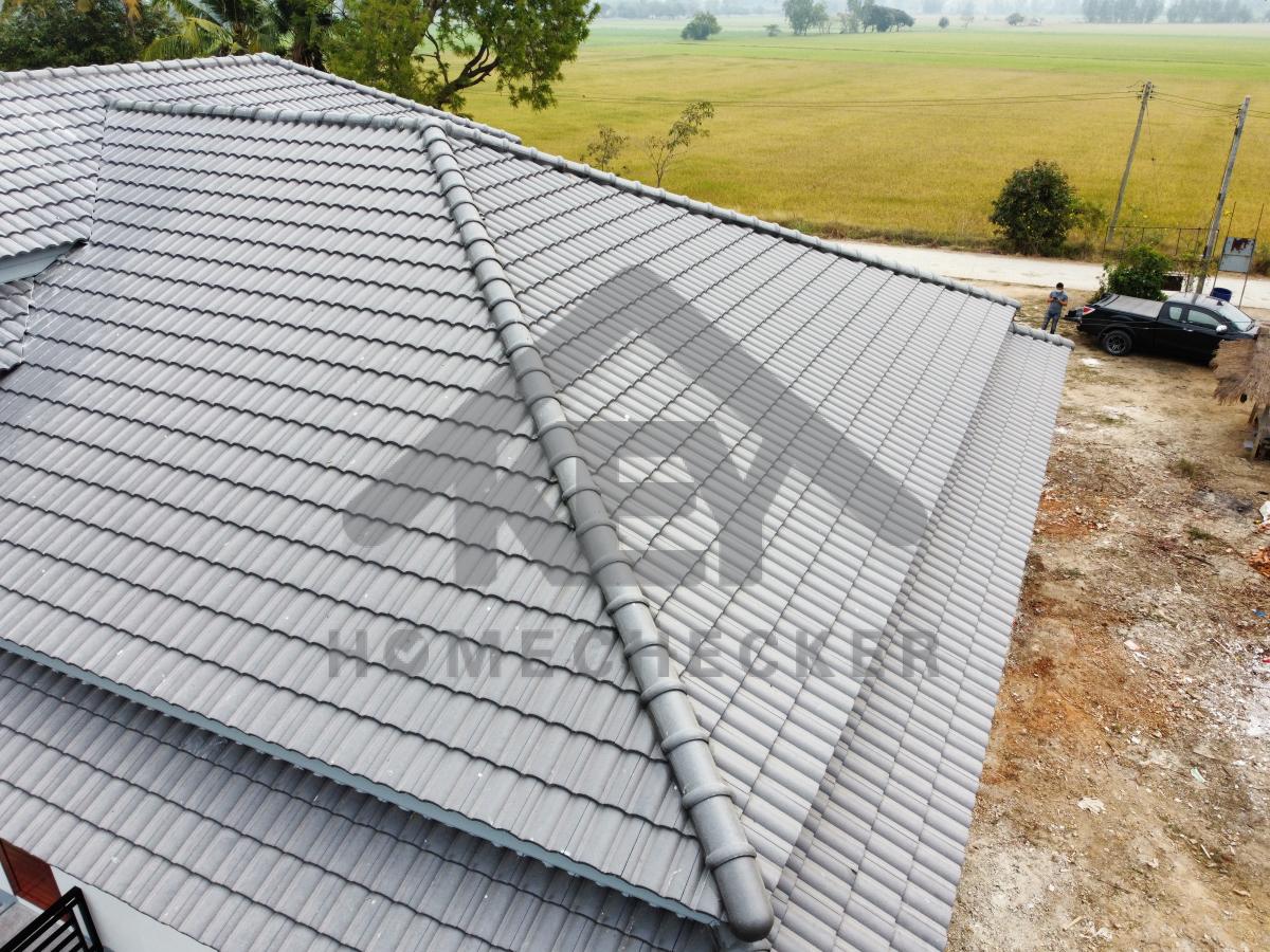 งานตรวจสอบหลังคา