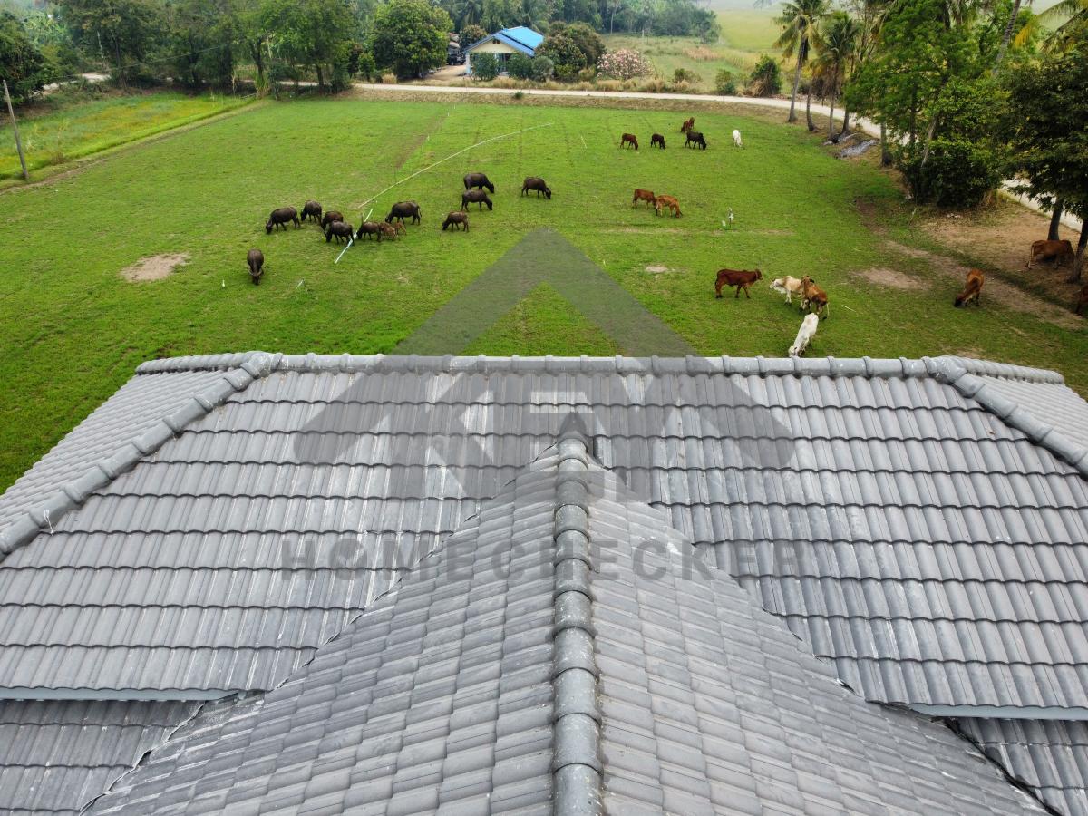 งานตรวจสอบหลังคา