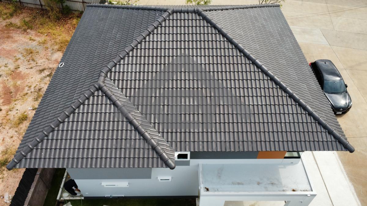 งานตรวจสอบหลังคา