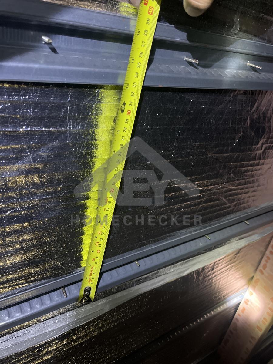 งานตรวจสอบหลังคา