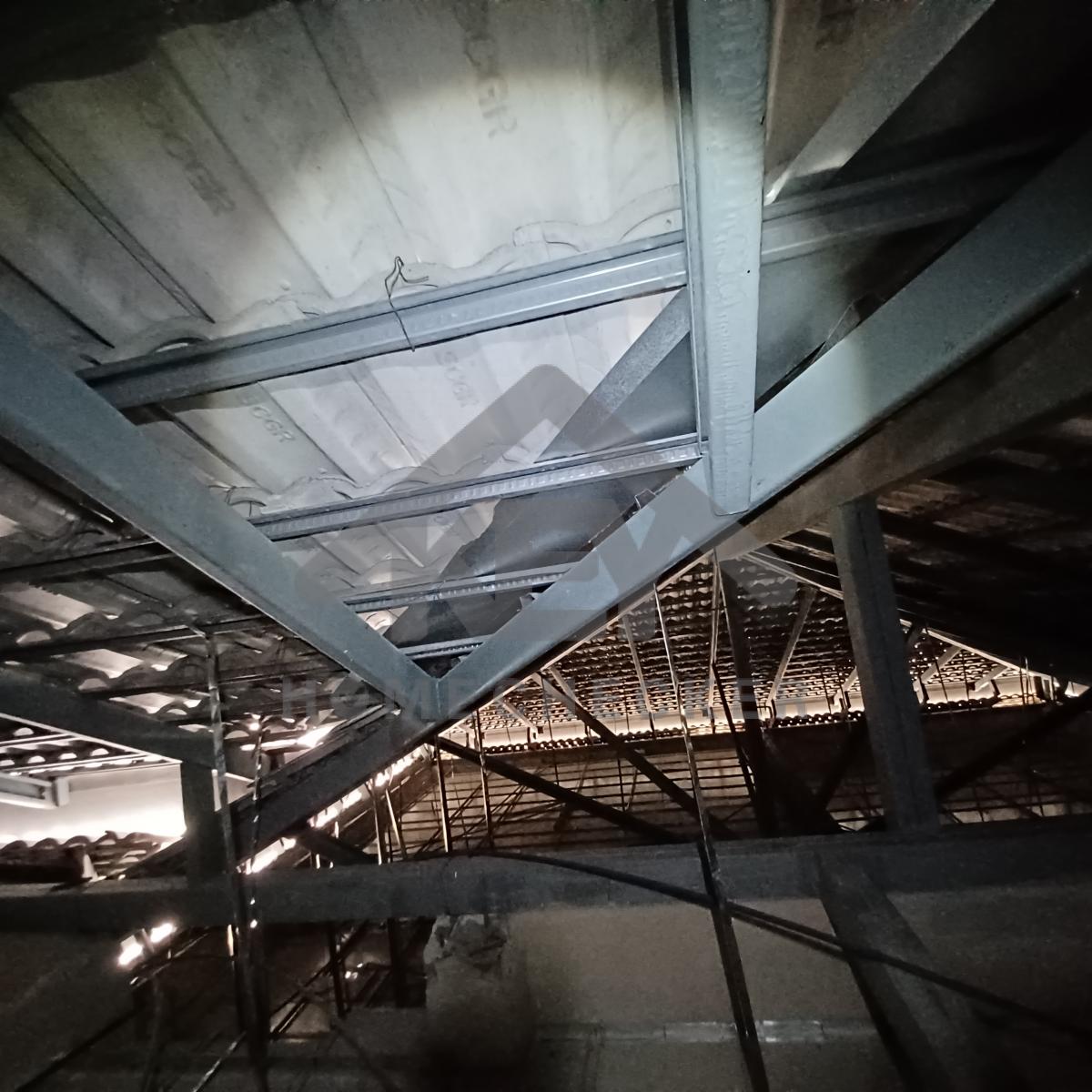 งานตรวจสอบหลังคา