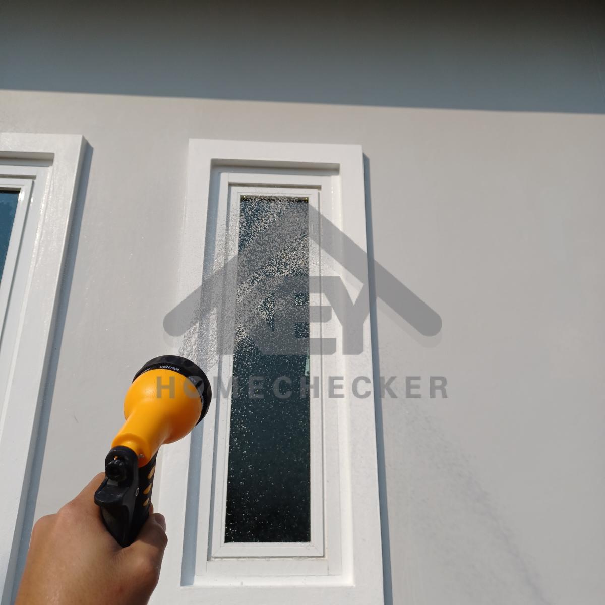 งานเทสน้ำ ประตูหน้าต่าง