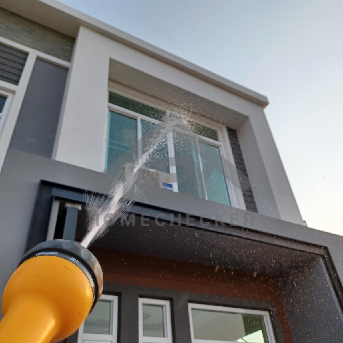 งานเทสน้ำ ประตูหน้าต่าง