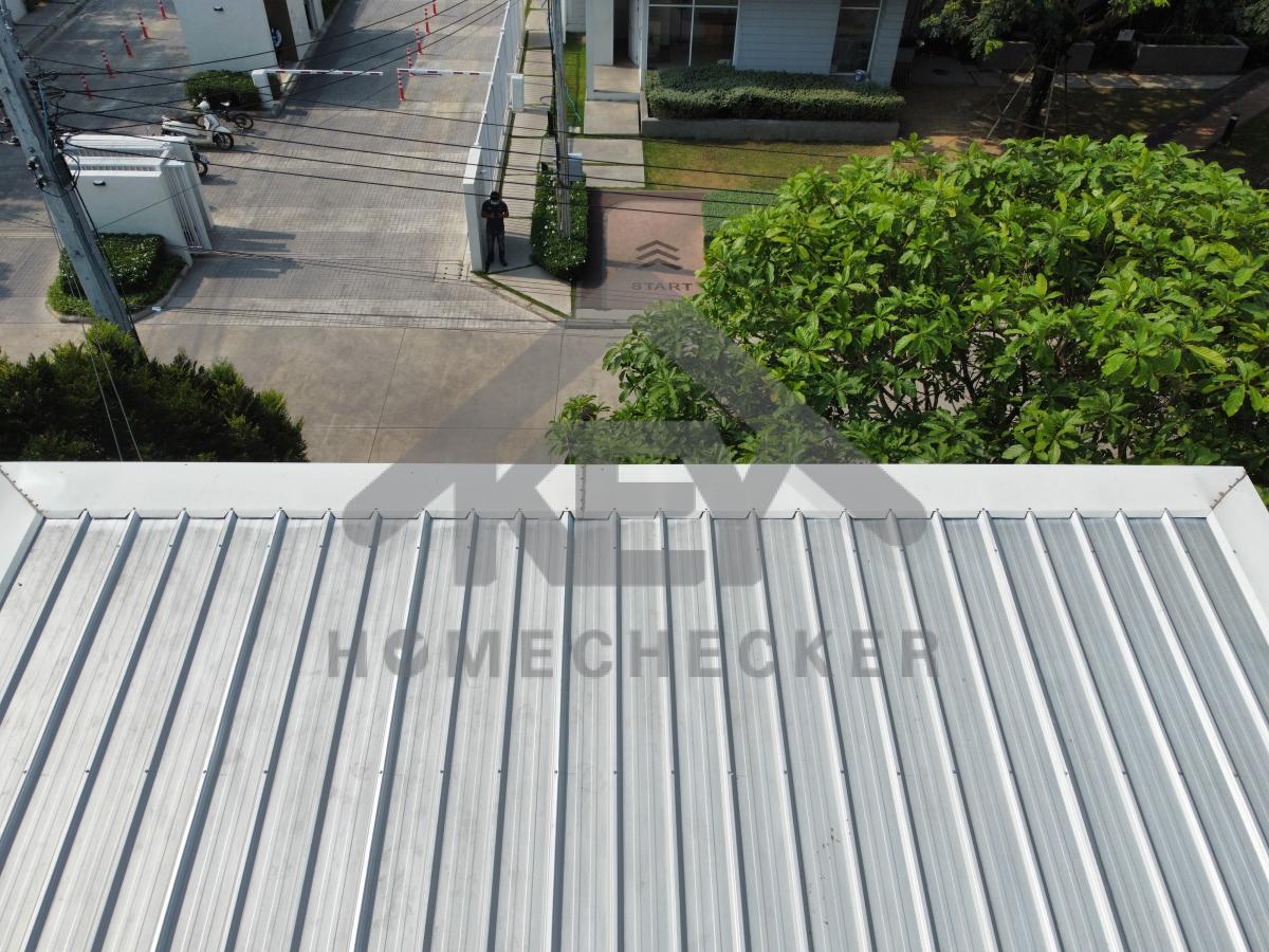 งานตรวจสอบหลังคา