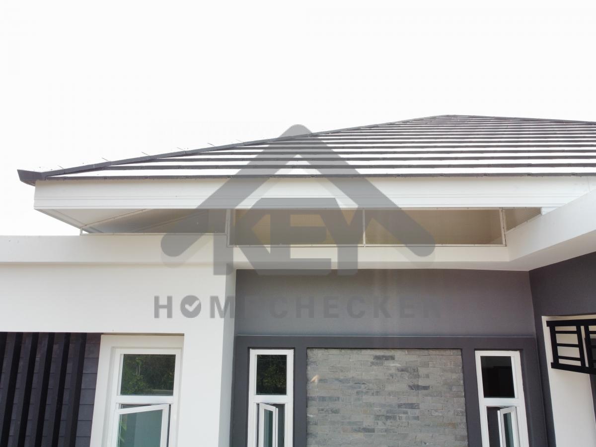 งานตรวจสอบหลังคา