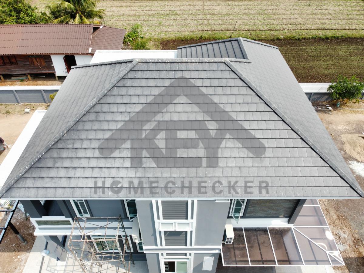 งานตรวจสอบหลังคา