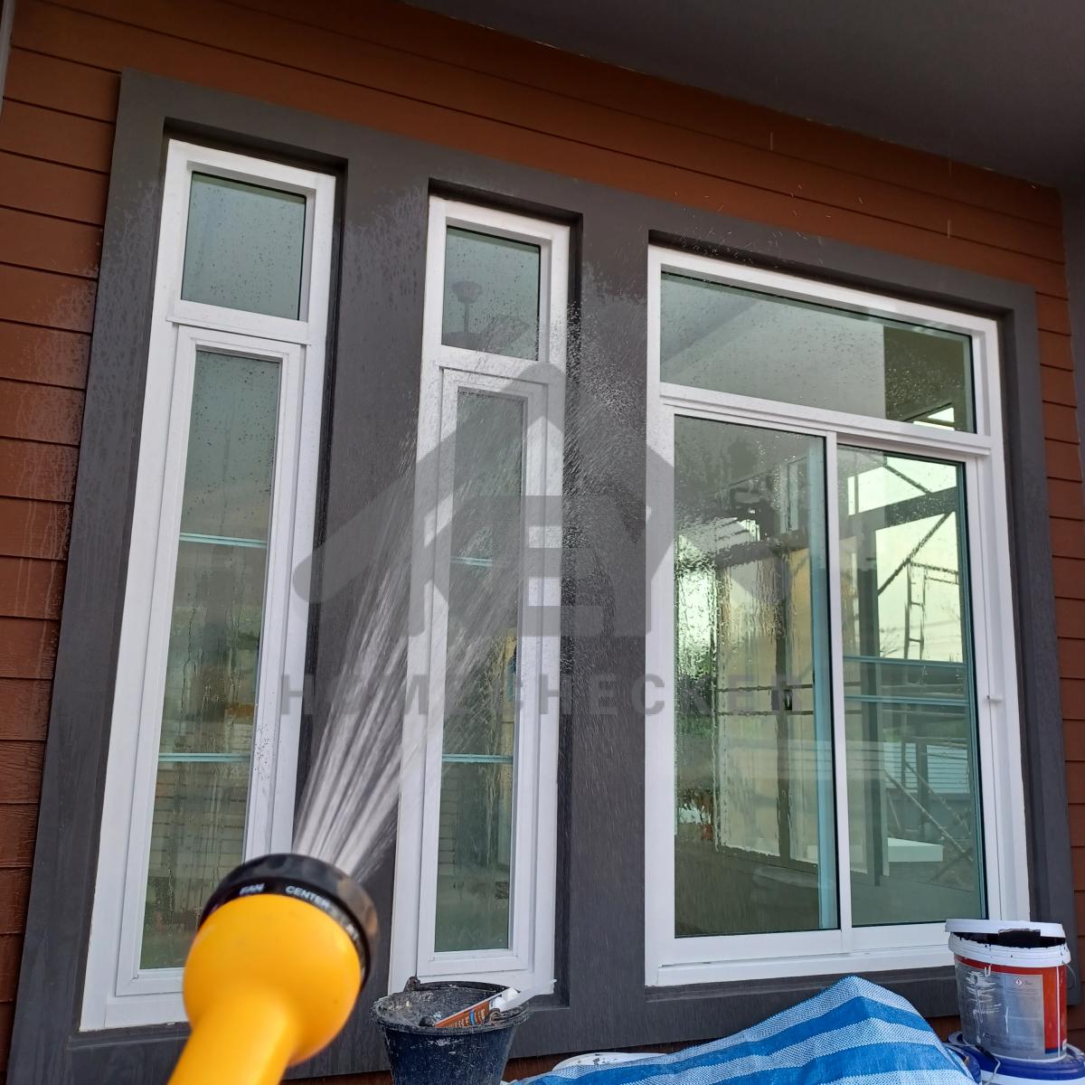 งานเทสน้ำ ประตูหน้าต่าง