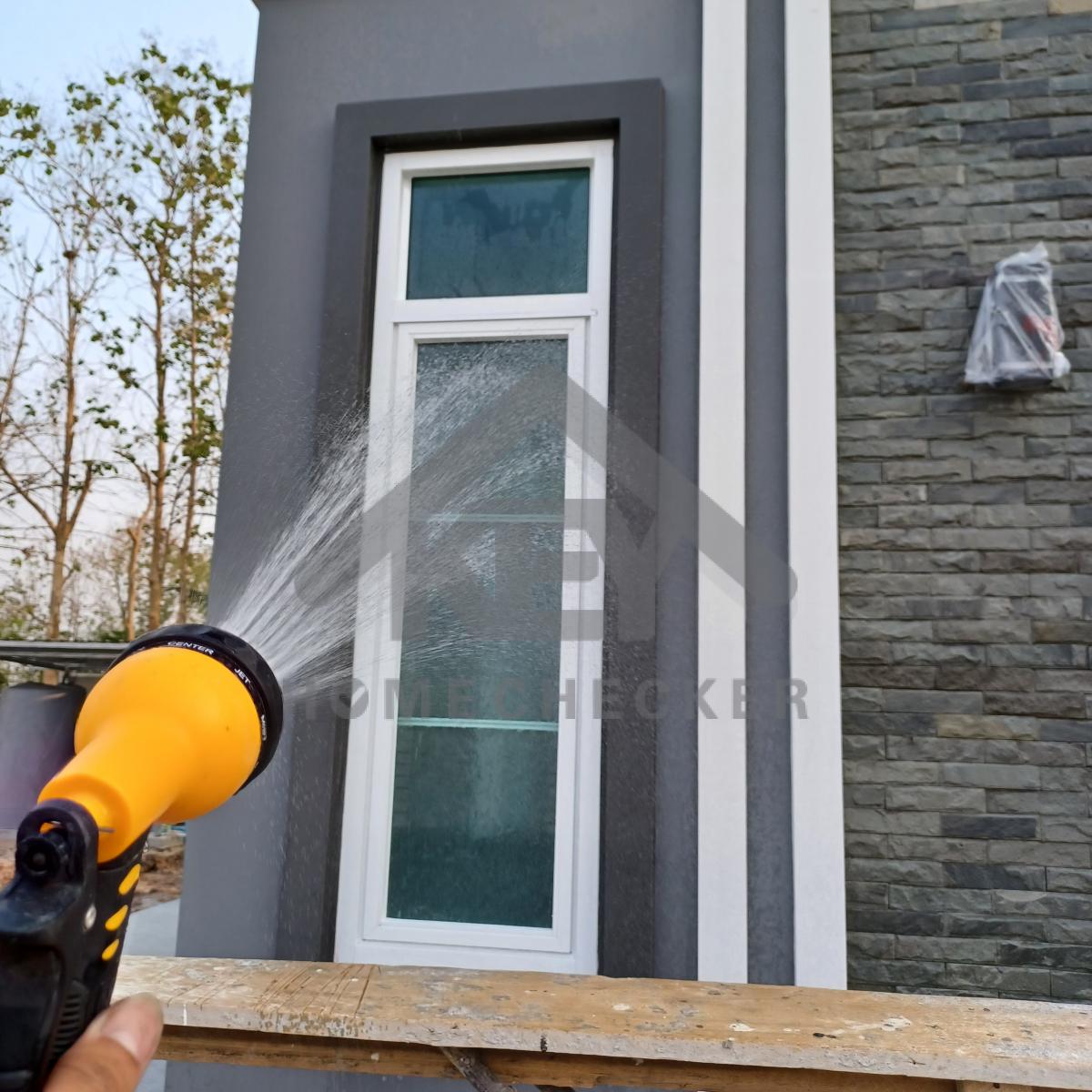 งานเทสน้ำ ประตูหน้าต่าง