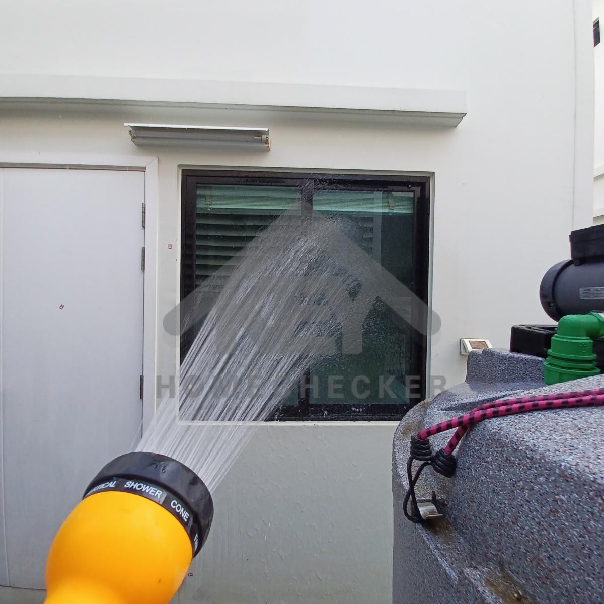 งานเทสน้ำ ประตูหน้าต่าง