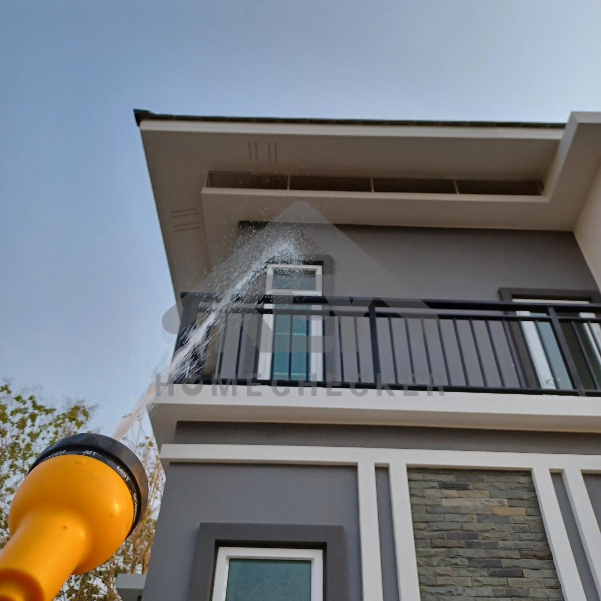 งานเทสน้ำ ประตูหน้าต่าง