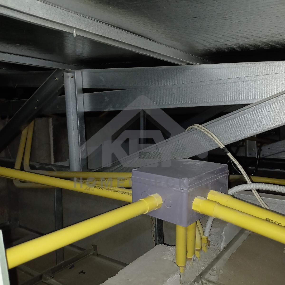 งานตรวจสอบหลังคา