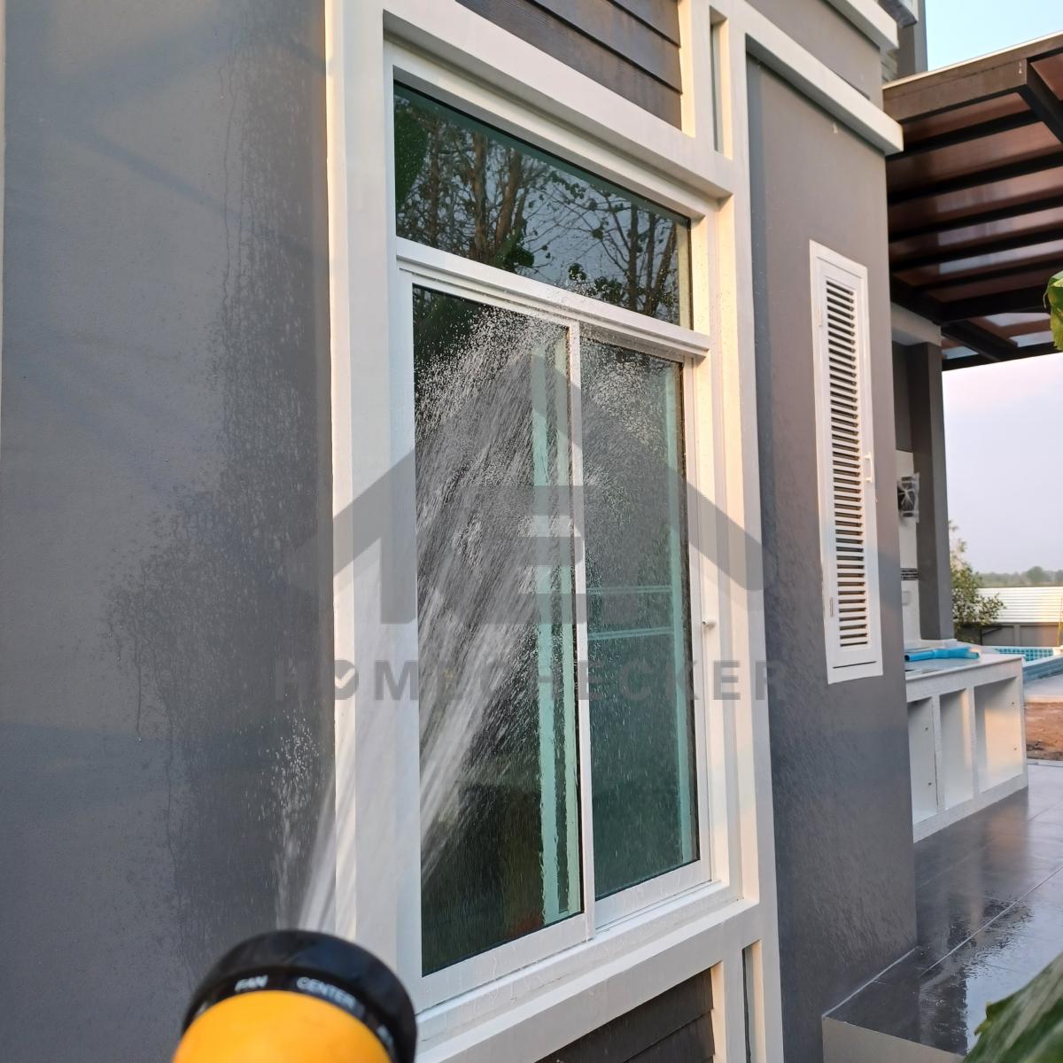 งานเทสน้ำ ประตูหน้าต่าง