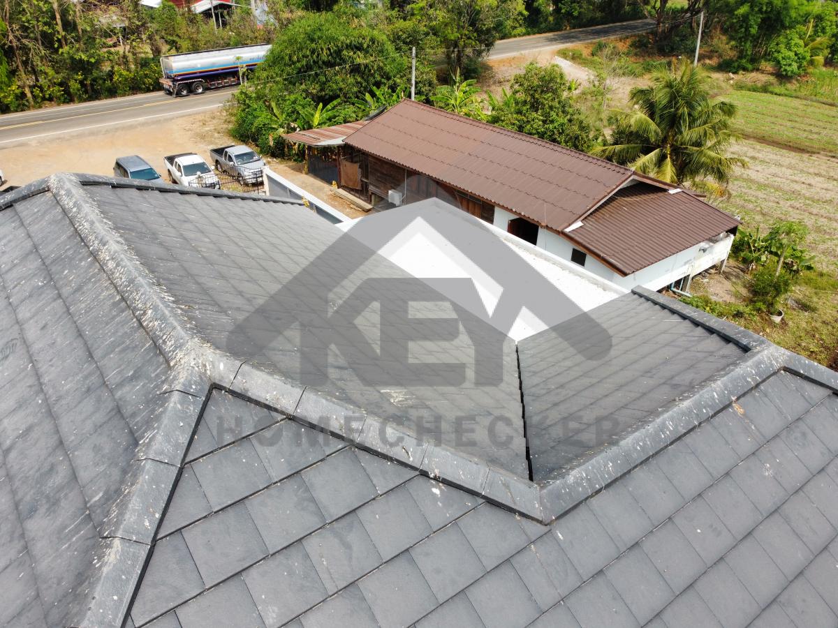 งานตรวจสอบหลังคา