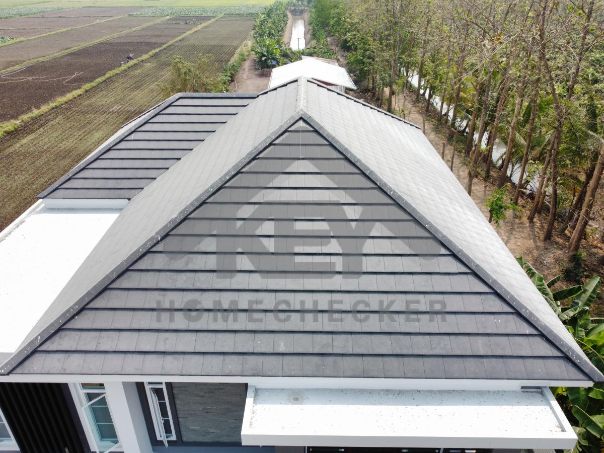 งานตรวจสอบหลังคา