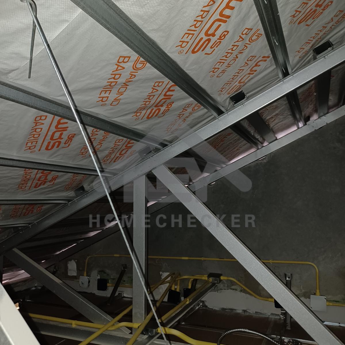 งานตรวจสอบหลังคา