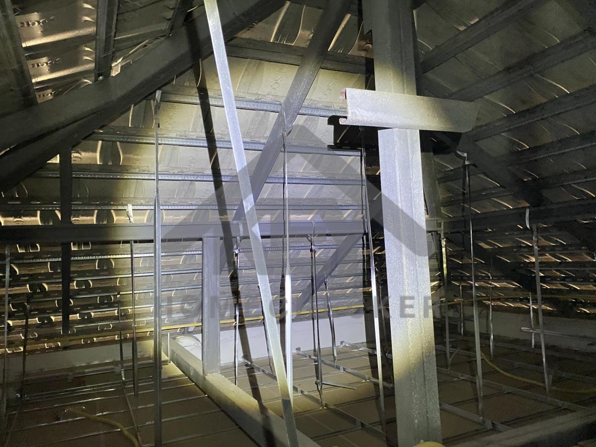 งานฝ้าชายคาและโครงฝ้า