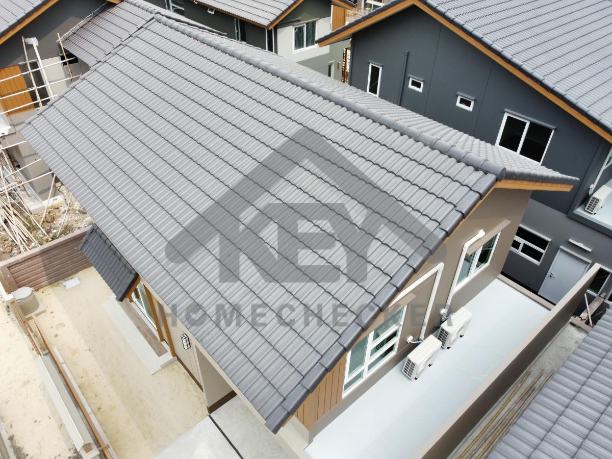 งานตรวจสอบหลังคา