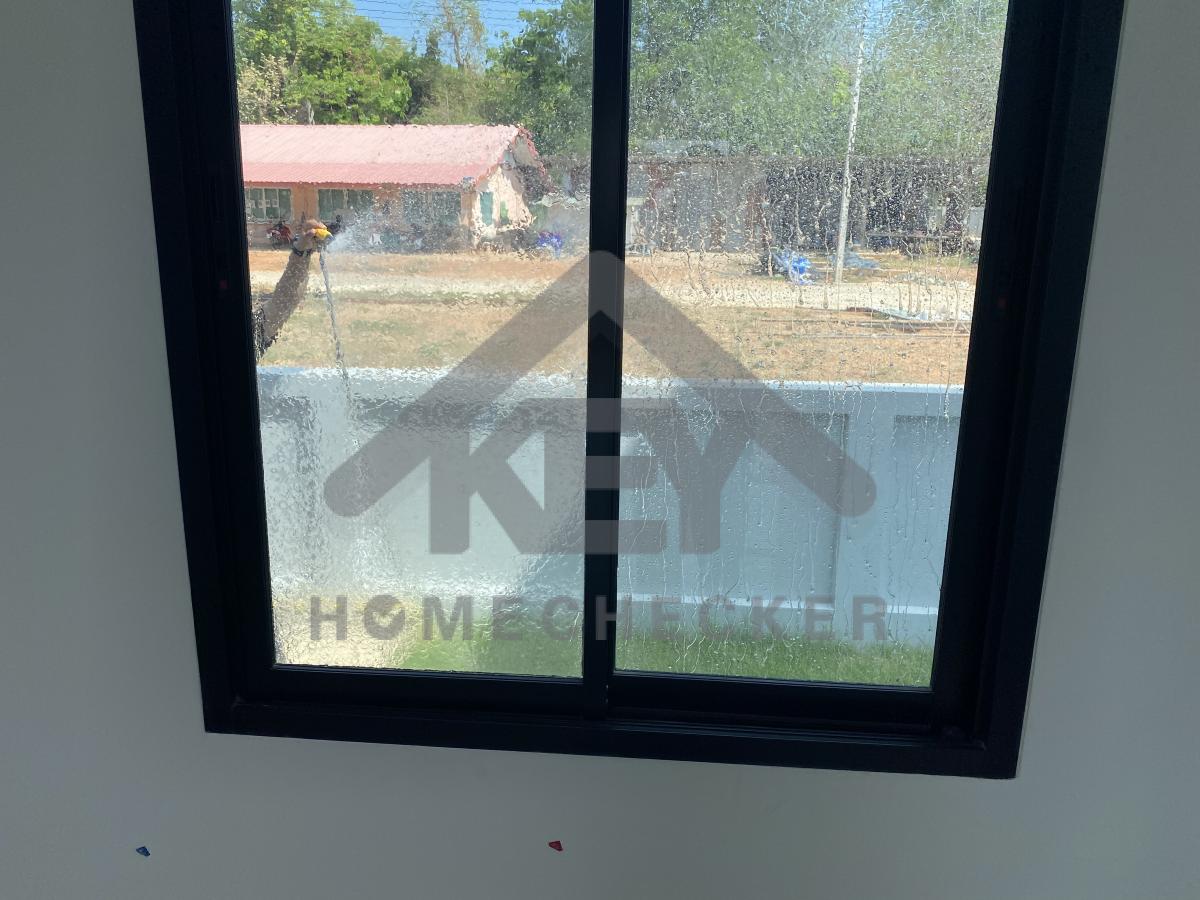 งานเทสน้ำ ประตูหน้าต่าง