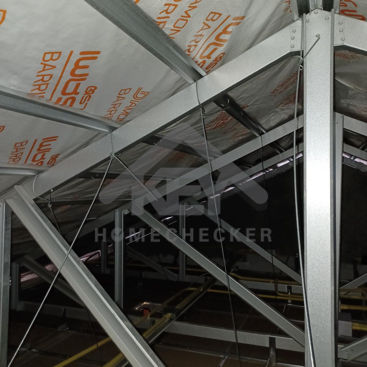 งานตรวจสอบหลังคา