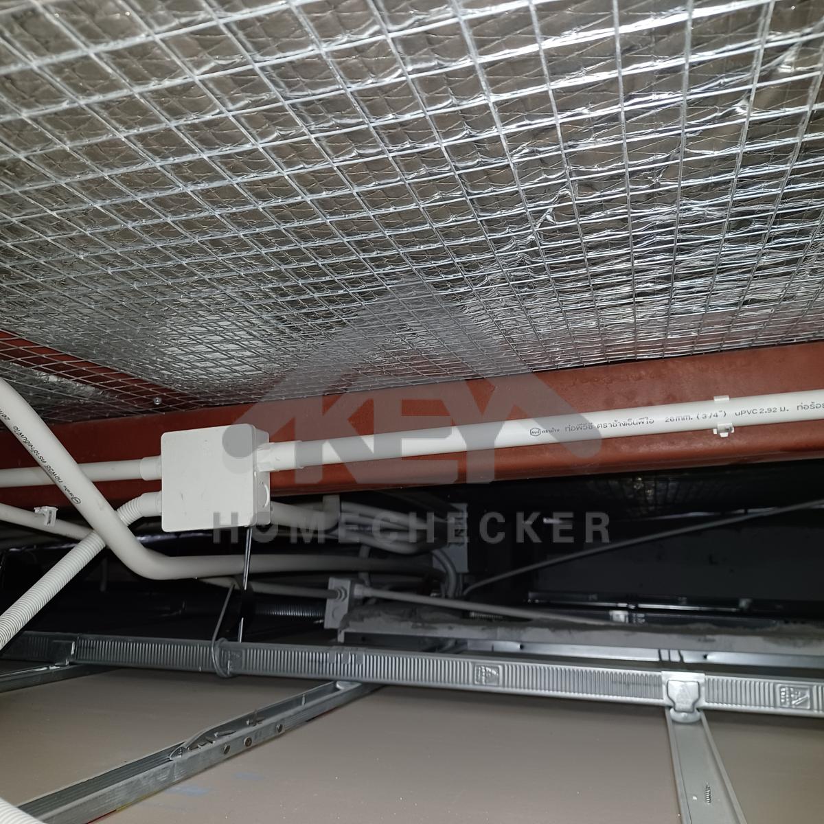 งานตรวจสอบหลังคา