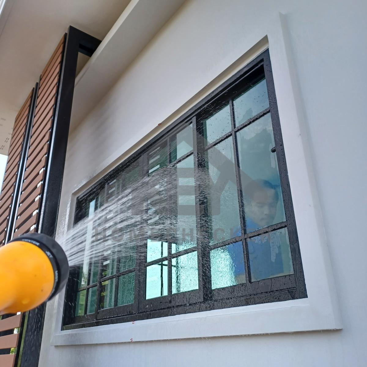 งานเทสน้ำ ประตูหน้าต่าง