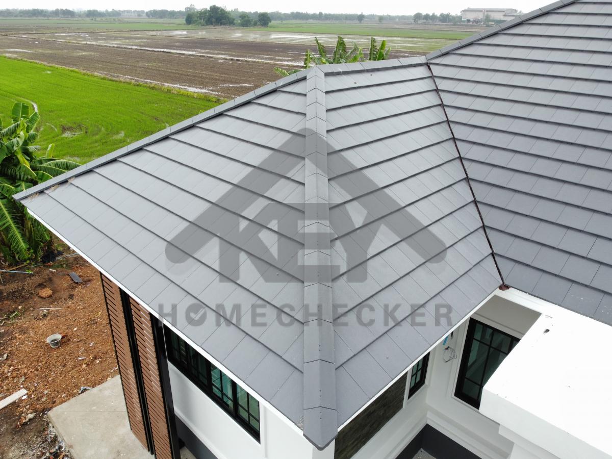 งานตรวจสอบหลังคา