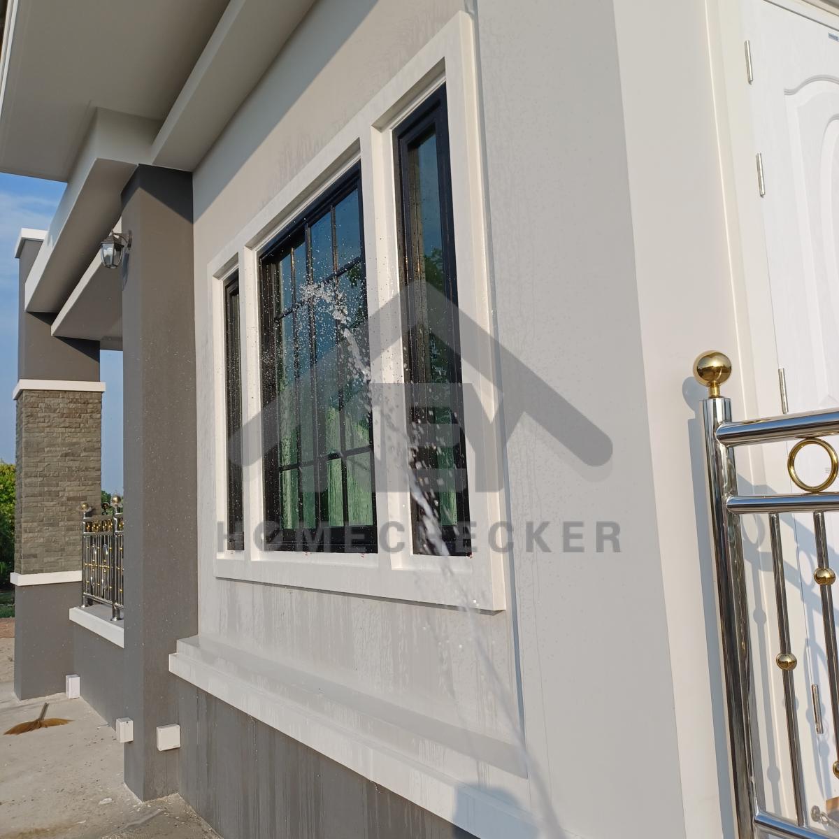 งานเทสน้ำ ประตูหน้าต่าง