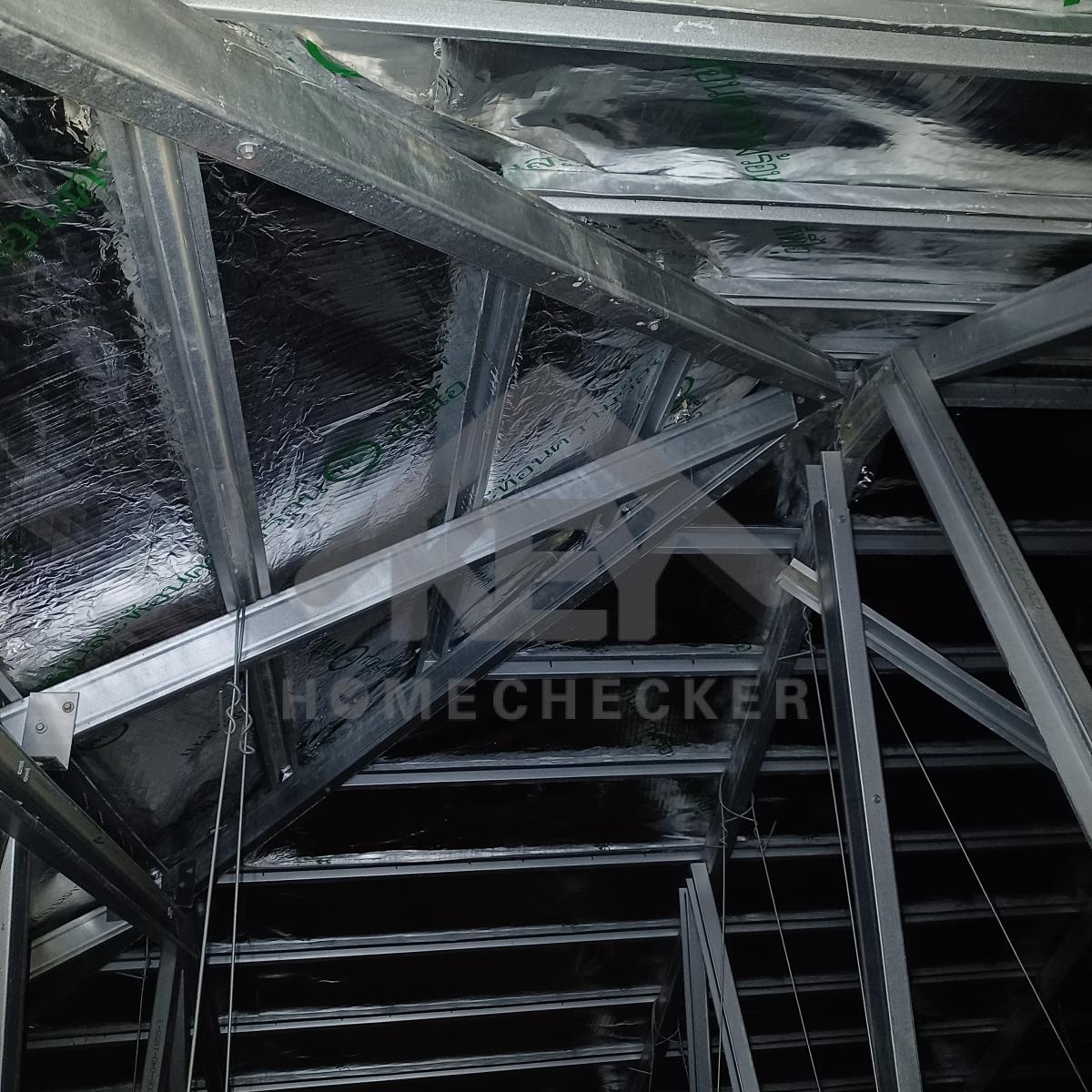 งานตรวจสอบหลังคา