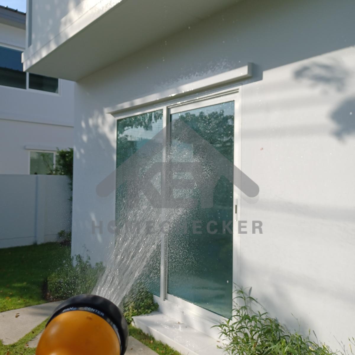 งานเทสน้ำ ประตูหน้าต่าง