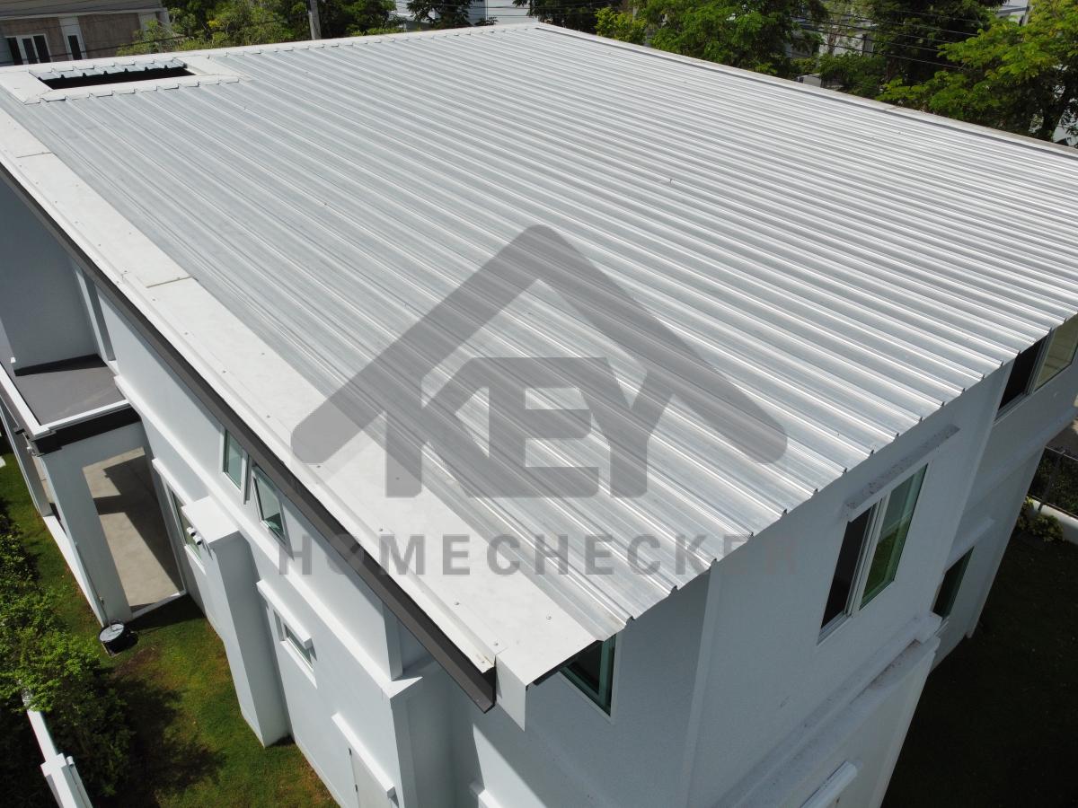 งานตรวจสอบหลังคา