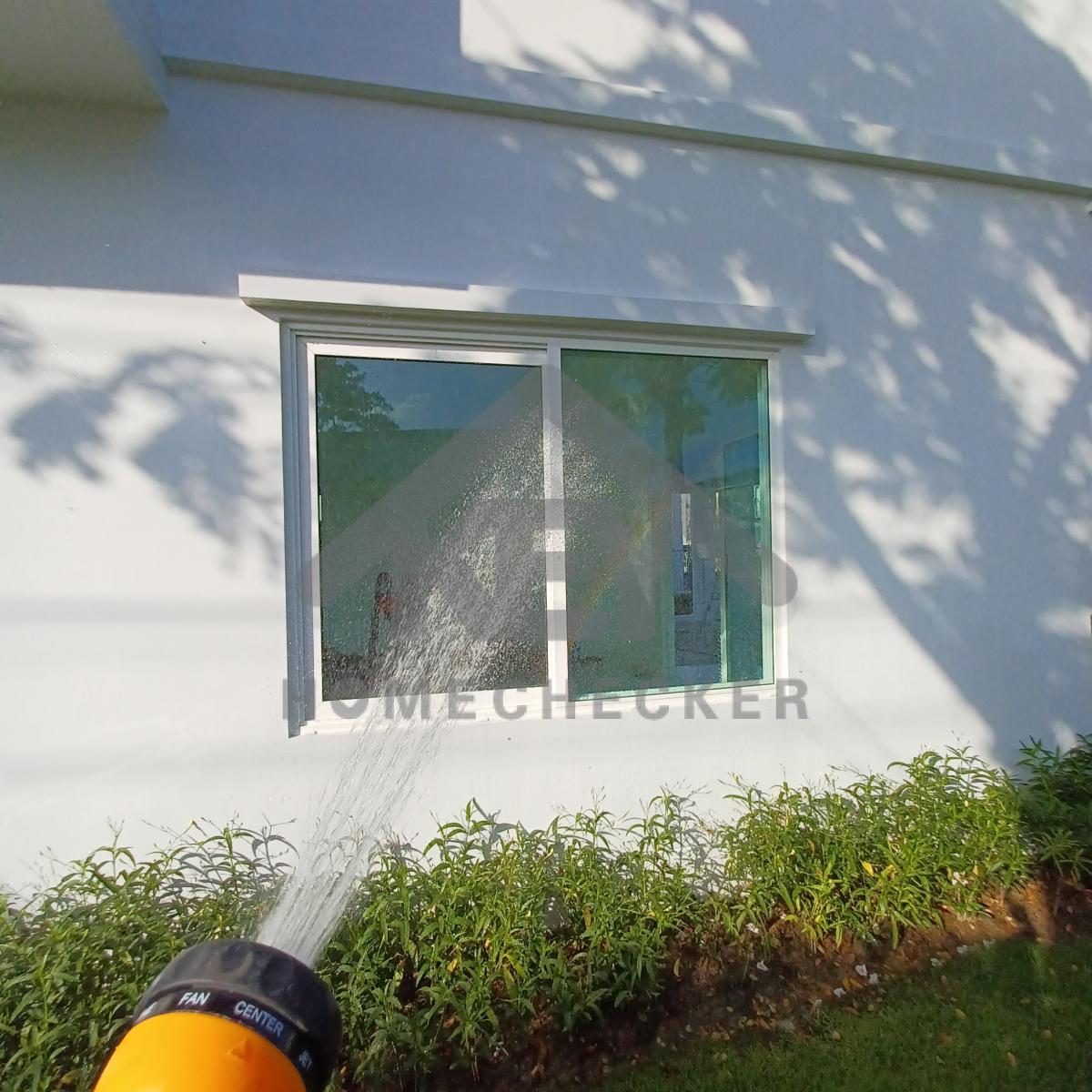 งานเทสน้ำ ประตูหน้าต่าง