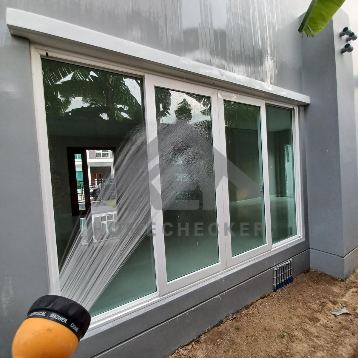 งานเทสน้ำ ประตูหน้าต่าง