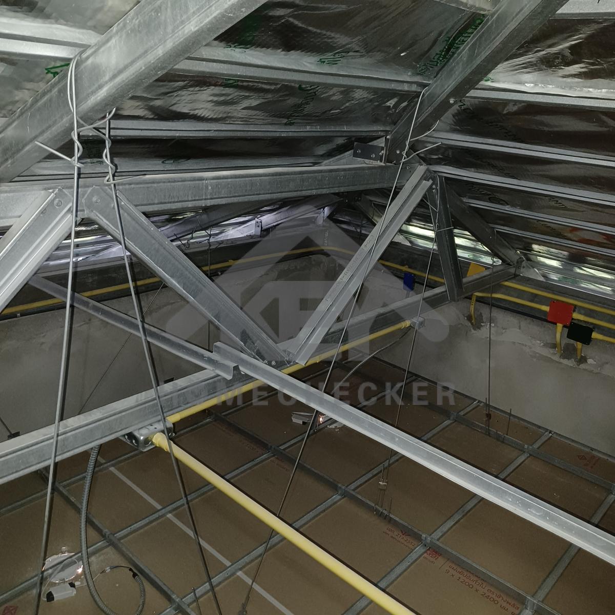 งานตรวจสอบหลังคา