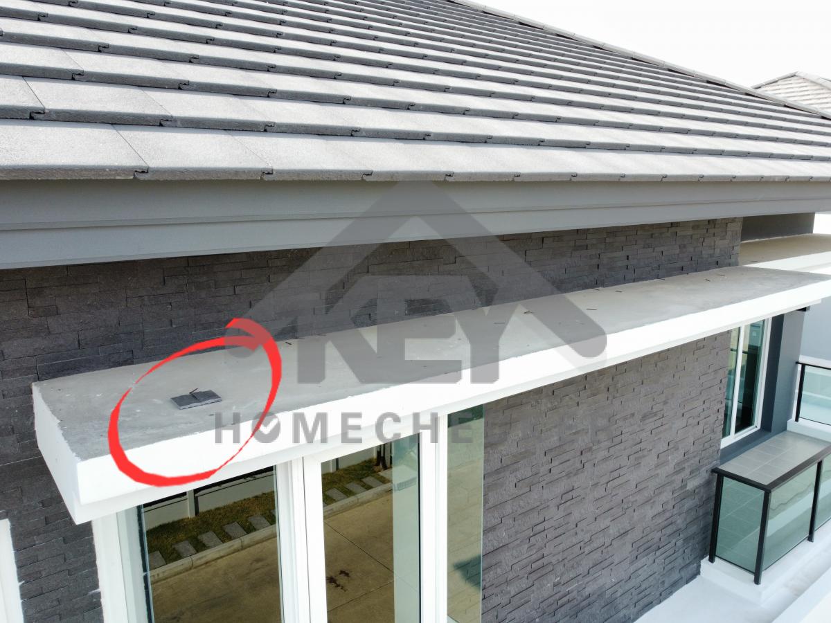 งานตรวจสอบหลังคา