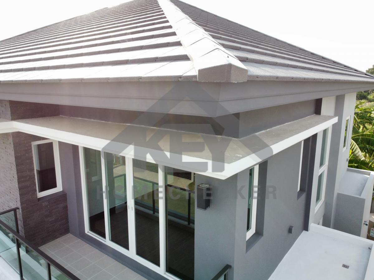 งานตรวจสอบหลังคา