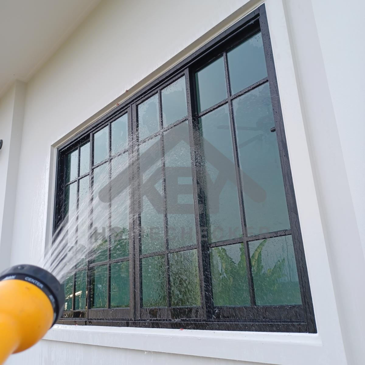 งานเทสน้ำ ประตูหน้าต่าง