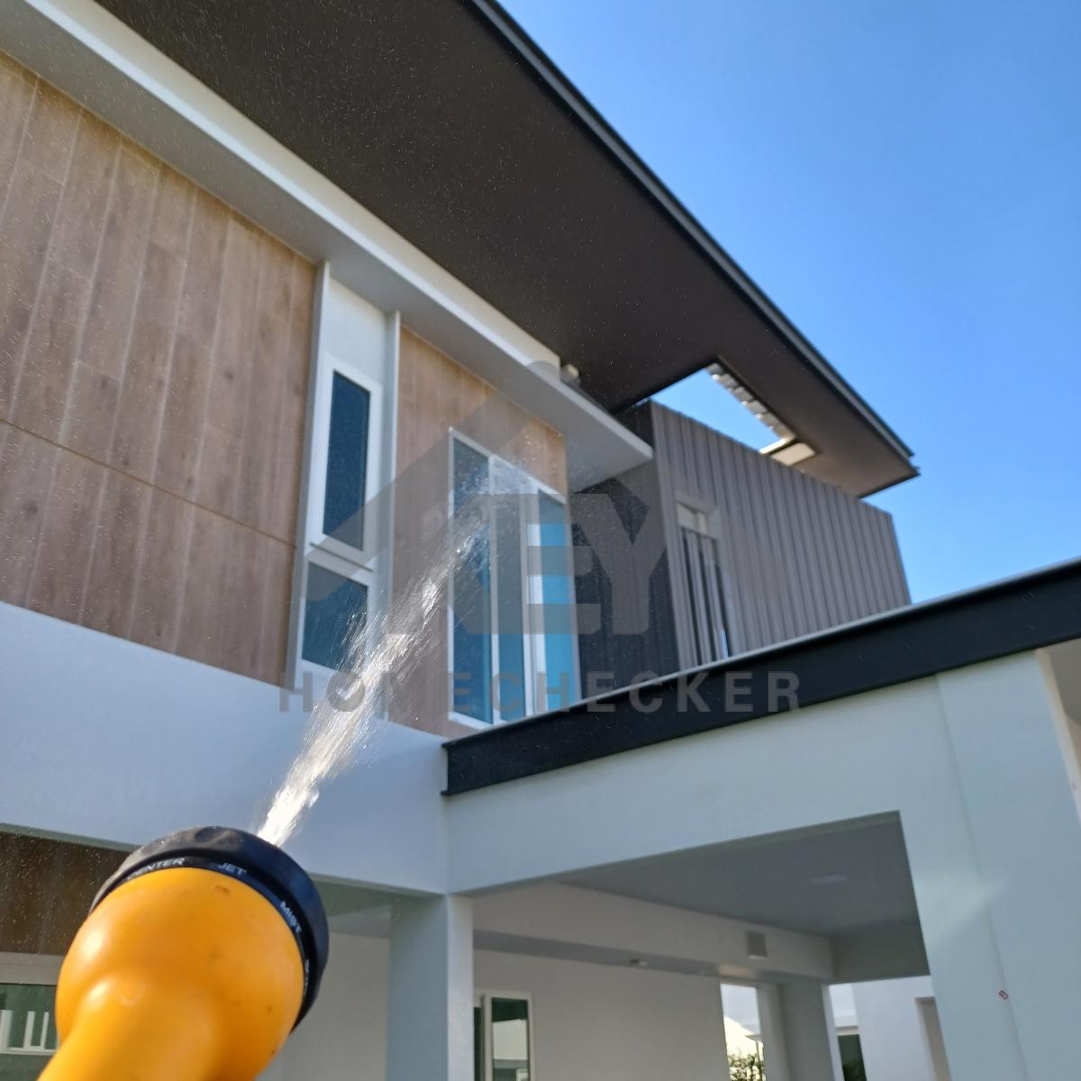 งานเทสน้ำ ประตูหน้าต่าง