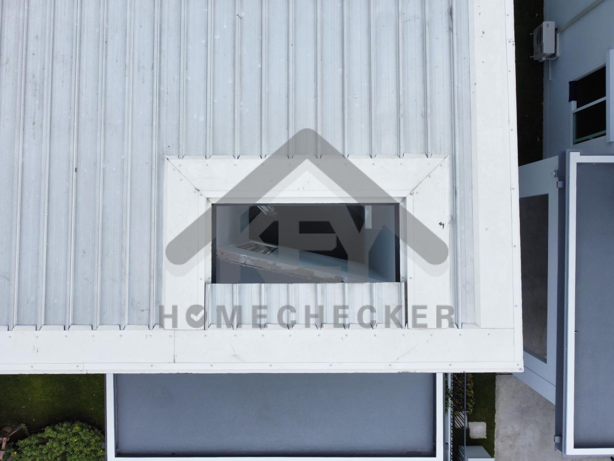 งานตรวจสอบหลังคา