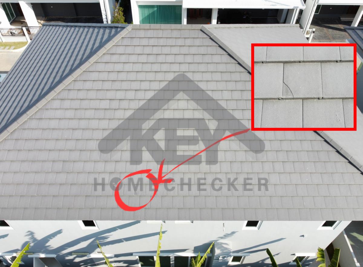 งานตรวจสอบหลังคา