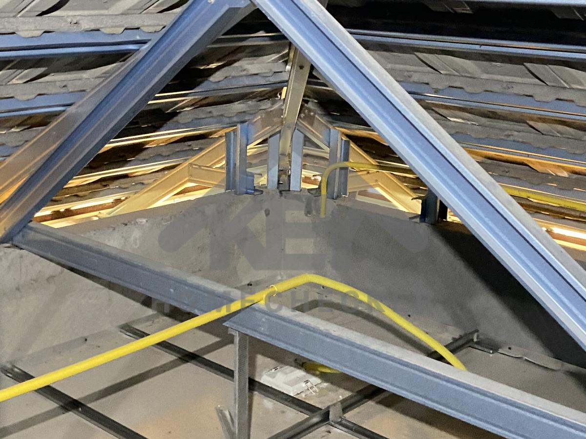 งานฝ้าชายคาและโครงฝ้า