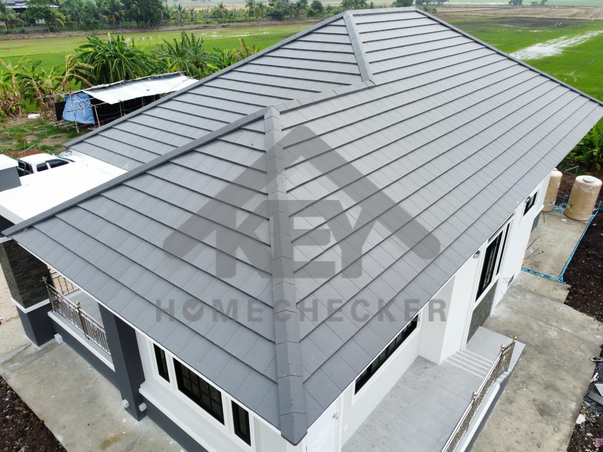 งานตรวจสอบหลังคา