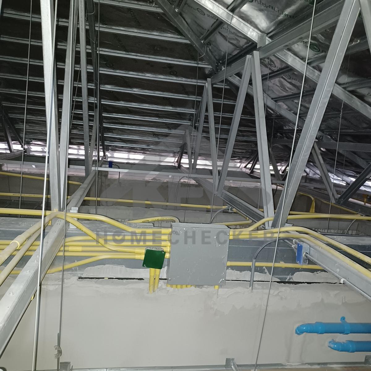 งานตรวจสอบหลังคา