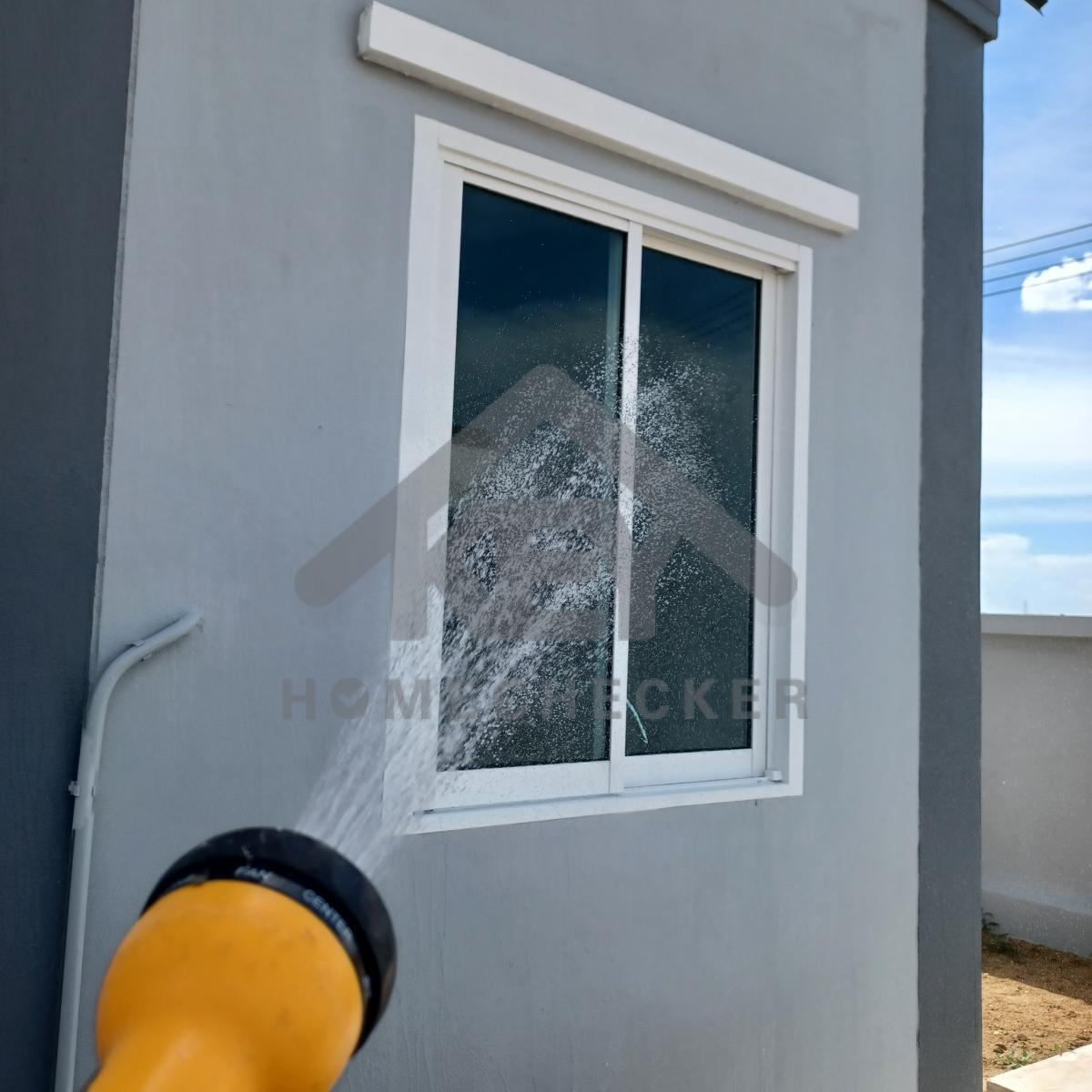 งานเทสน้ำ ประตูหน้าต่าง