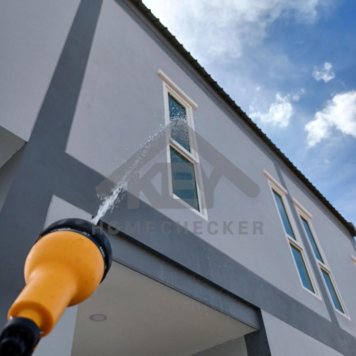 งานเทสน้ำ ประตูหน้าต่าง