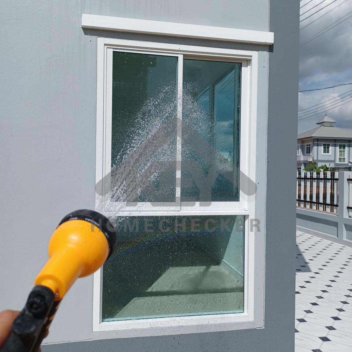 งานเทสน้ำ ประตูหน้าต่าง